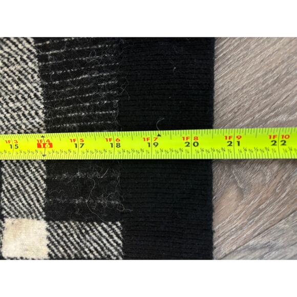 Veronica Beard Deana Embellished Plaid Sweater Alpaca Wool - Picture 7 of 7